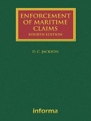 cover image of Enforcement of Maritime Claims